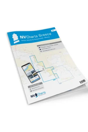 Offre Spéciale Carte NVCharts - GR1 - Ionian Islands & Peloponnese to Albania