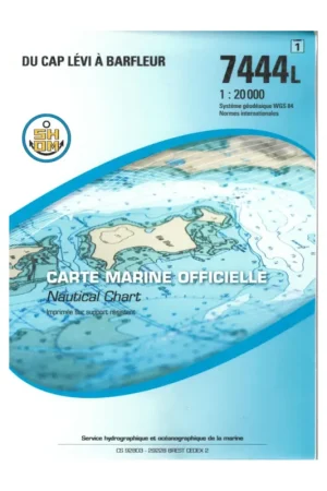Marque Carte SHOM 7444L - Du Cap Lévi À Barfleur