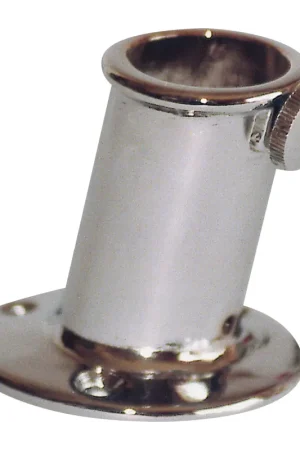 Réduction Support de hampe pavillon en laiton chromé Ø25mm