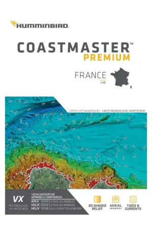 CoastMaster Premium : Carte détaillée des côtes françaises et Corses (602016-1) Promotion