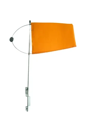 Girouette avec pavillon nylon et tige inox Offre Limitée