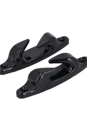 Super Prix Chaumard croisé plastique noir 113mm (la paire)