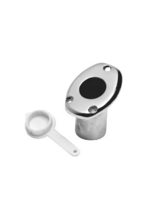 Marque Support encastrable pour mât de pavillon inox 25mm