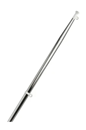 Mât de pavillon rétreint inox 14mm longueur 40cm Expédition Rapide