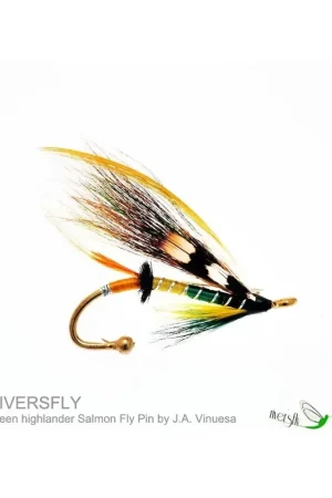Broches Mouche Saumon Green Highlander Remise