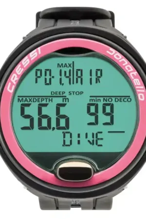 Produit De Marque Ordinateur de Plongée Cressi Donatello - Noir/Rose