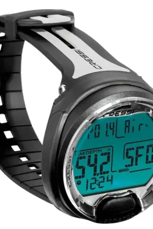 Petit Prix Ordinateur de Plongée Cressi Leonardo 2.0 - Noir/Gris