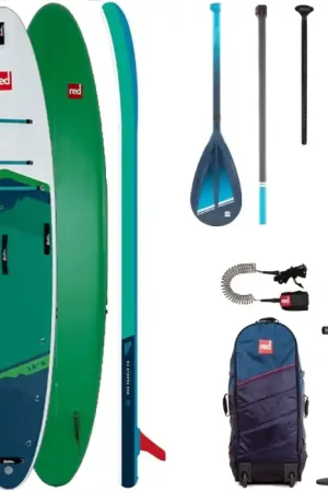 Livraison Express SUP Paddle Gonflable Red Paddle Voyager 12.6 Hybrid Tough