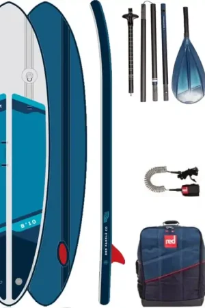 SUP Paddle Gonflable Red Paddle Surf Compact 8.10 Hybrid Tough Paiement Sécurisé
