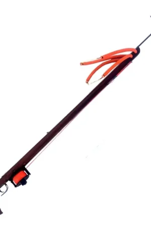 Arbalète fusil harpon chasse sous marine Denty Spearfishing Bois Exotique 95 cm avec moulinet Soldes