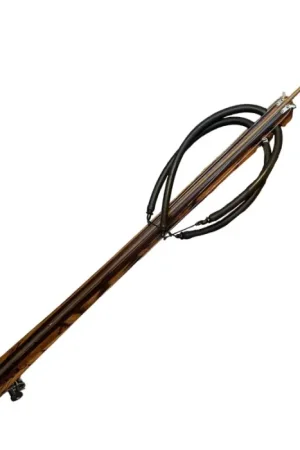 Arbalète fusil harpon chasse sous marine Denty Spearfishing Bois Zebrano 95 cm Top Vente