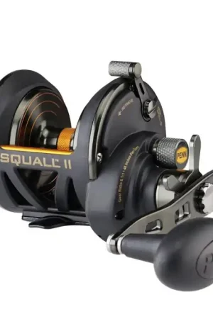 Moulinet traine Penn Squall II Star Drag 25 - LH Prix Réduit