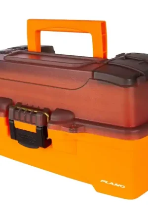 Caisse de rangement Plano Two-Tray Tackle Box Orange Marque
