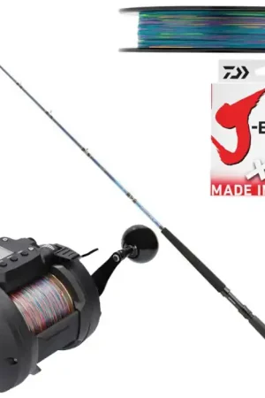 Ensemble moulinet électrique Daiwa Tanacom 800 - Tanac 36 Livraison Express