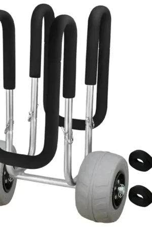 Chariot Aluminium transport Sup Stand Up Paddle Board Rockside Grandes roues sable Prix Réduit