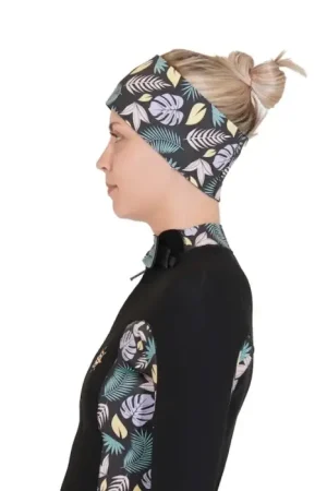 Bandeau cheveux Mellow Sea en néoprène Noir Prix Réduit