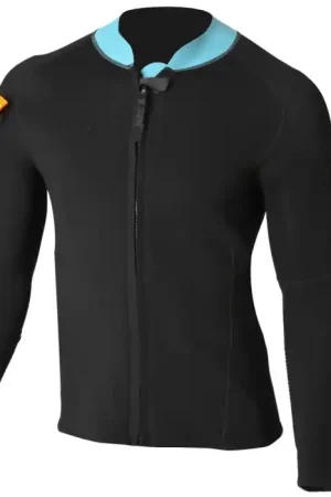 Achat Immédiat Top néoprène longe cote homme Ocean Step Optimizer 2/2mm Black Oil Blue