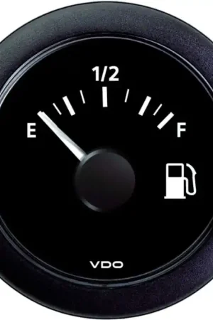 Afficheur VDO indicateur carburant - Ø52 mm - Noir - tubulaire Meilleure Vente