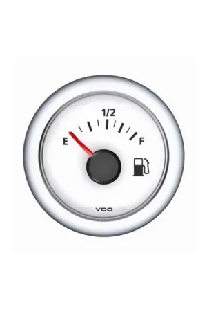 Afficheur VDO indicateur carburant - Ø52 mm - Blanc - tubulaire Offre Du Jour