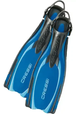 Acheter Direct Palmes Cressi Reaction EBS Bleu/bleu clair 39/42
