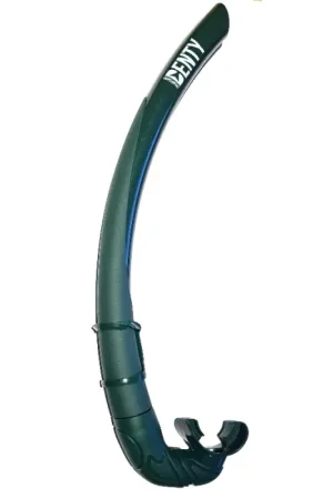 Tuba Denty Spearfishing Camouflage Vert jungle Petit Prix