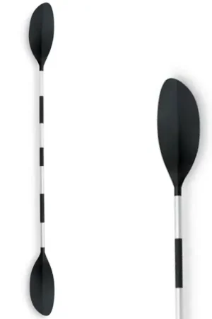 Pagaie Alu Standard 4 parties grise 220 cm Commander Vite