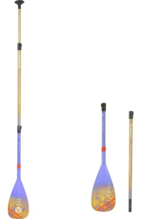 Quantité Limitée Pagaie SUP Aztron Phase 70% Carbone Bamboo 3P