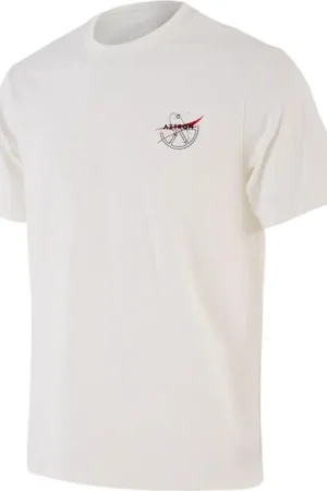 T-shirt homme Aztron X Nasa Blanc Meilleur Choix