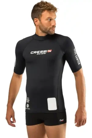 Acheter Direct Rash Guard Short Cressi Dive Center Homme - Taille Large