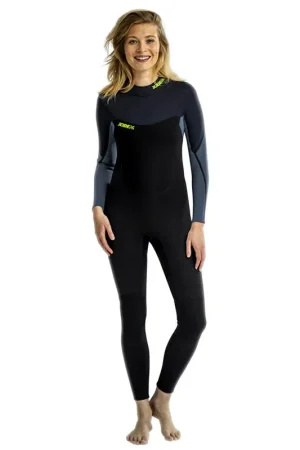 Combinaison Jobe Femme Néoprène 3/2mm Sofia Bleu Populaire