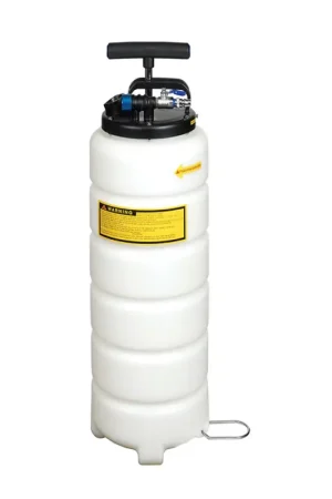 Pompe de vidange huile pneumatique / manuelle 15 litres Commander Vite
