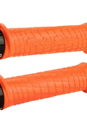 Kit poignées ODI Troy Lee Designs 130mm Orange/Noir Offre Exclusive