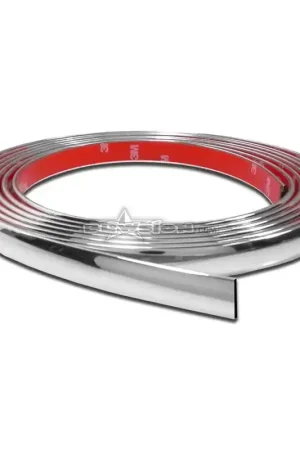 Liston de coque avec jonc chrome et adhésif 3M en 1" Jusqu'à Épuisement Des Stocks
