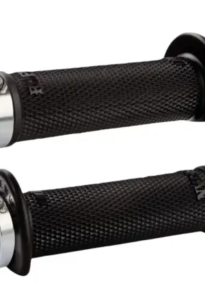 Top Vente Kit Poignées ODI (120mm 3/4 de collerette) fine Ruffian - Black / Silver