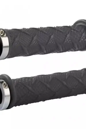 Kit Poignées ODI (130mm avec collerette) X-treme Gris / Argent Must-Have