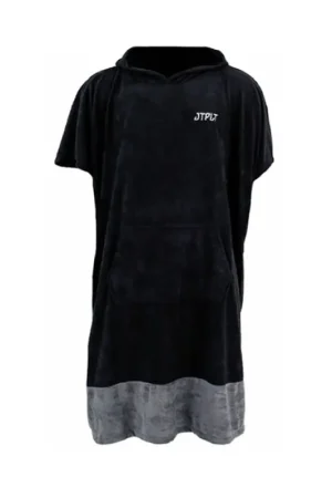 Poncho avec capuche Jetpilot Navy/anthracite Retour Gratuit