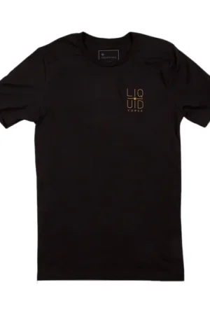 T-shirt Liquid Force crosshair black Meilleur Choix