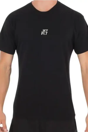 Dernier Modèle Tee-shirt Jetpilot seekers manches courtes noir