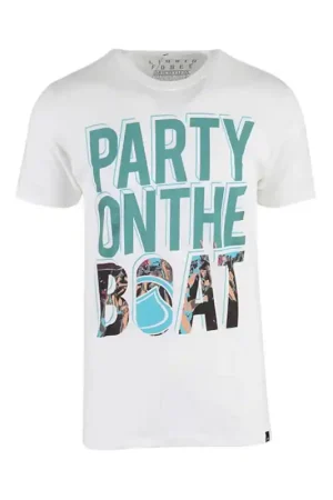 T-shirt Liquid Force party white Achetez Aujourd'hui