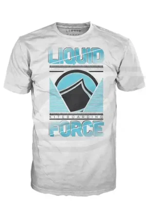 T-shirt Liquid Force kiteboarding white Prix Réduit