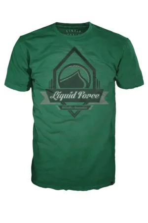 Meilleure Vente T-shirt Liquid Force peak green
