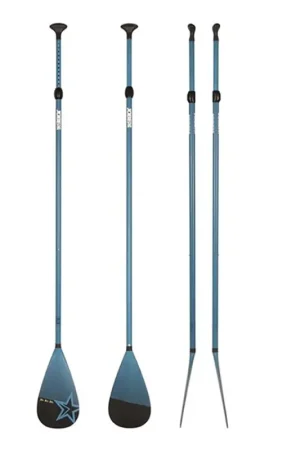 Prix Cassé Pagaie Télescopique SUP Fiberglass Blue 2pcs