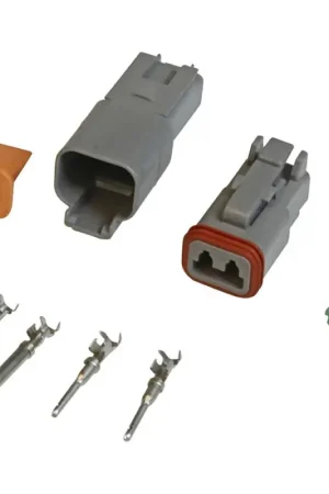 Connecteur étanche MSD Deutsch Gris 2 Pin Produit De Marque