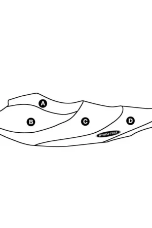 Vente Directe Housse de selle Hydro-Turf Yamaha VXS (10-14) / VX Deluxe (10-14) / VX Sport (10-14) / V1 (15-16) / V1 Sport (15-16)