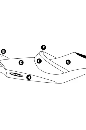 Affaire À Saisir Housse de selle Hydro-Turf Yamaha VX Cruiser (2006-09)