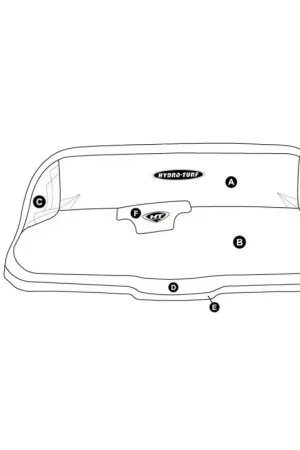 Dernière Chance Housse de selle Hydro-Turf Kawasaki SC