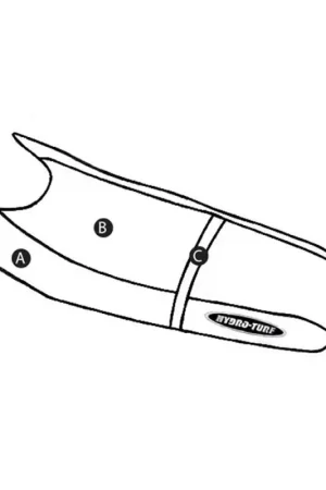 Bon Plan Housse de selle Hydro-Turf Polaris Hurricane