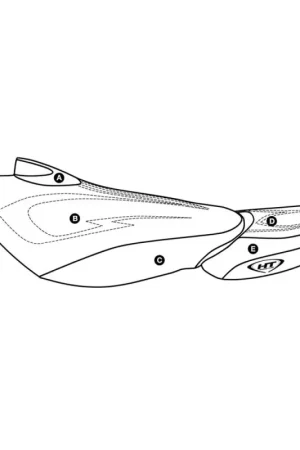 Vente Flash Housse de selle Hydro-Turf HT Premier Kawasaki Ultra LX / 250 (07-08) / 260X (09-12) / 300X (11-13) / 310X (14-19)