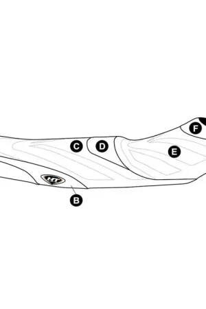 Acheter Direct Housse de selle Hydro-Turf HT Premier Yamaha EX, EX Sport, EX Deluxe (17-20)