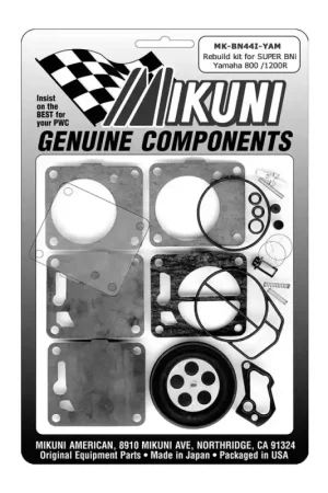 Kit reconditionnement carburateur origine Mikuni Yamaha 44i Series Expédition Rapide